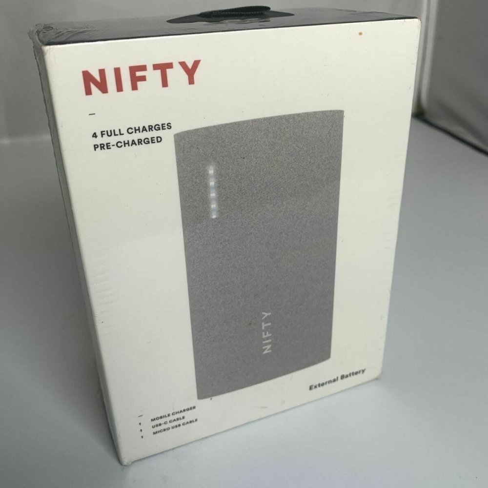 New NIFTY Fast Charging External Battery Mobile Charger